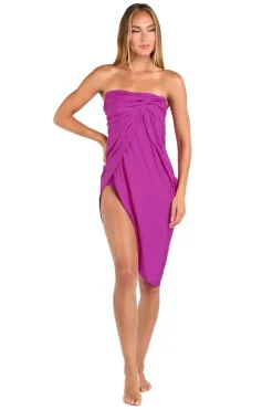 Sunshine 79 Sarongs / Pareos-Convertible Faux Wrap Pareo