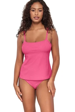 Pacifica by Sunsets Tank|Tankinis-Coralie Convertible Strap Tankini Top (D+ Cup)