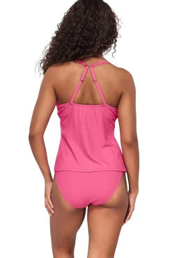 Pacifica by Sunsets Tank|Tankinis-Coralie Convertible Strap Tankini Top (D+ Cup)