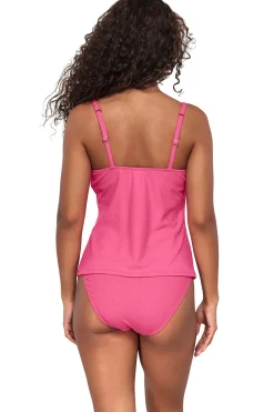 Pacifica by Sunsets Tank|Tankinis-Coralie Convertible Strap Tankini Top (D+ Cup)