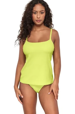Pacifica by Sunsets Tank|Tankinis-Coralie Convertible Strap Tankini Top (D+ Cup)