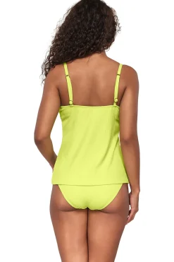 Pacifica by Sunsets Tank|Tankinis-Coralie Convertible Strap Tankini Top (D+ Cup)
