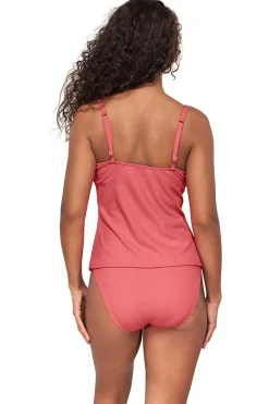 Pacifica by Sunsets Tank|Tankinis-Coralie Convertible Strap Tankini Top (D+ Cup)