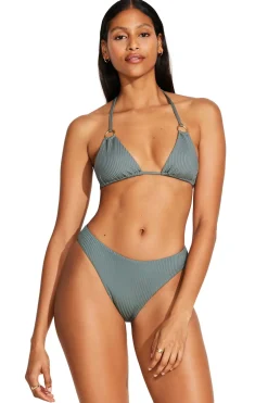 Vitamin A Triangle|Halter-Cosmo Sliding Triangle Bikini Top