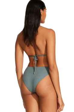 Vitamin A Triangle|Halter-Cosmo Sliding Triangle Bikini Top