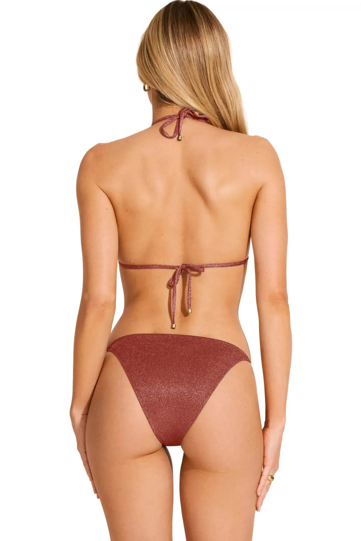 Vitamin A Triangle|Halter-Cosmo Triangle Bikini Top