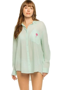 Surf Gypsy Shirt Dresses-Cotton Boyshirt