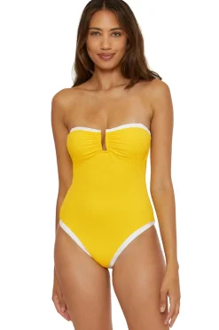 Trina Turk Halter|Bandeau-Courtside Bandeau One Piece Swimsuit