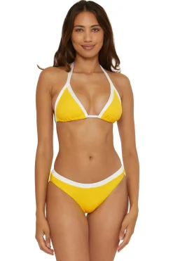Trina Turk Triangle|Halter-Courtside Triangle Bikini Top
