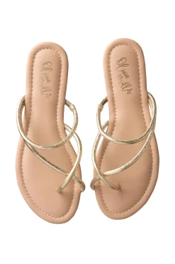 Olivia Miller Footwear-Criss Cross Sandal