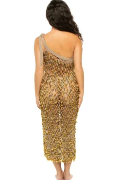 My Beachy Side Sundresses-Crochet Beaded Convertible Dress