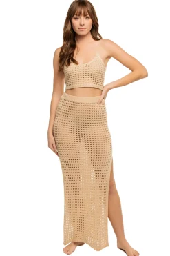 Elan Matching Sets|Tops-Crochet Crop Top