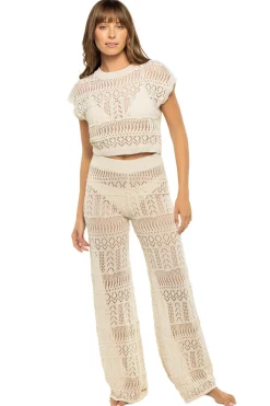 Elan Matching Sets|Tops-Crochet Crop Top