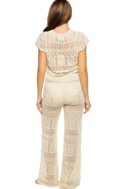 Elan Matching Sets|Tops-Crochet Crop Top