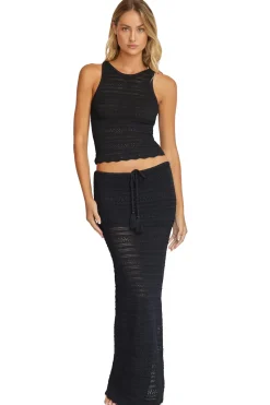 PQ Swim Tops-Crochet Crop Top