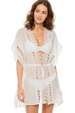 Elan Kimonos / Robes-Crochet Detail Kimono