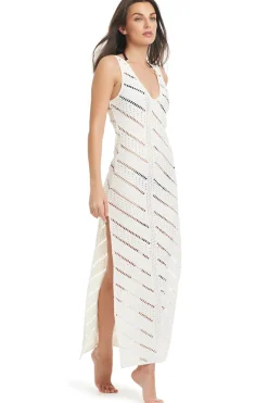 Red Carter Sundresses-Crochet Maxi Cover Up Dress
