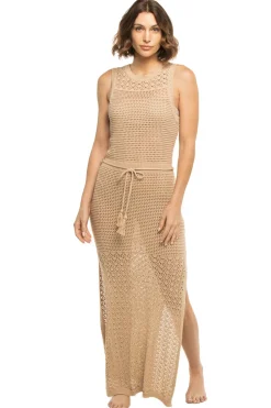 Allison New York Sundresses-Crochet Maxi Dress