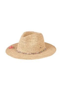 Florabella Hats-Crochet Metalic Sunhat