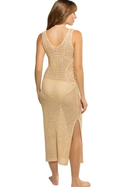 Elan Sundresses-Crochet Midi Dress