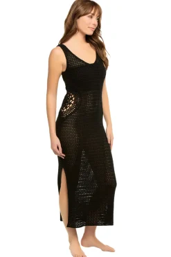 Elan Sundresses-Crochet Midi Dress