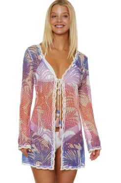 Isabella Rose Kimonos / Robes-Crochet Short Kimono