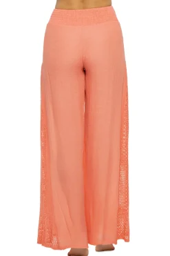 Elan Matching Sets|Bottoms-Crochet Smocked Pants