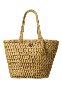 Z & L Europe Bags-Crochet Tote Bag