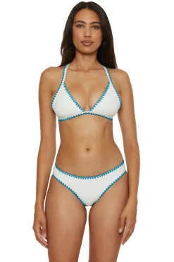 Lucky Brand Triangle|Bikinis-Crossback Bikini Top