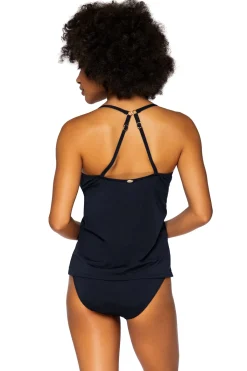 Sunsets Tank|Tankinis-Crossroads Underwire Bra Tankini Top (D+ Cup)