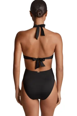 Lauren Ralph Lauren Monokini / Cut Out|Halter-Cutout Halter One Piece Swimsuit