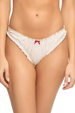 Frankies Bikinis X Bella Hadid High Leg|Brazilian / Cheeky-Dalton Brazilian Bikini Bottom