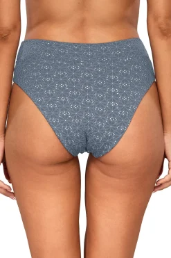 Swim Systems High Leg|High Waist-Delfina V Front High Waist Bikini Bottom