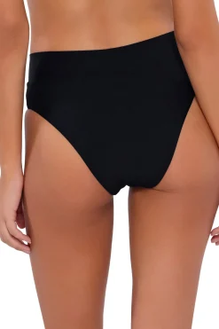 Swim Systems High Waist|Bikinis-Delfina V Front High Waist Bikini Bottom