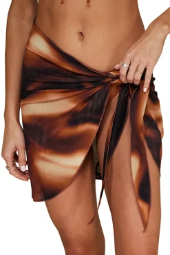 B. Swim Sarongs / Pareos-Delta Short Mesh Pareo