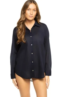 Sundry Shirt Dresses-Destinations Oversized Shirt Dress