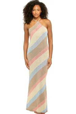 Ser.o.ya Sundresses-Dree Halter Maxi Dress