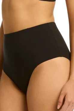 Sea Level High Waist|Bikinis-Eclipse High Waist Bikini Bottom