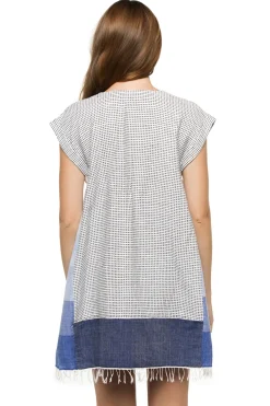 Lemlem Tunics-Elina Short Caftan