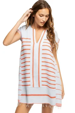 Lemlem Tunics-Elina Short Caftan