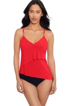 Magicsuit Tank|Tankinis-Eliza Layered Tankini Top