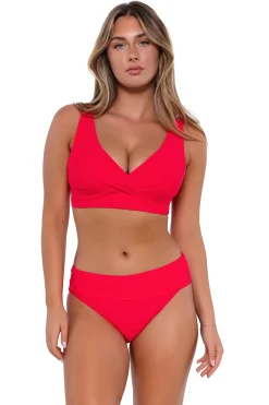 Sunsets Bralette|Bikinis-Elsie Underwire Bralette Bikini Top (E-H Cup)