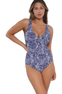 Sunsets Tank|Tankinis-Elsie Underwire Tankini Top (D+ Cup)
