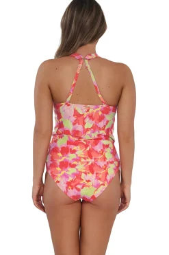 Sunsets Tank|Tankinis-Elsie Underwire Tankini Top (D+ Cup)