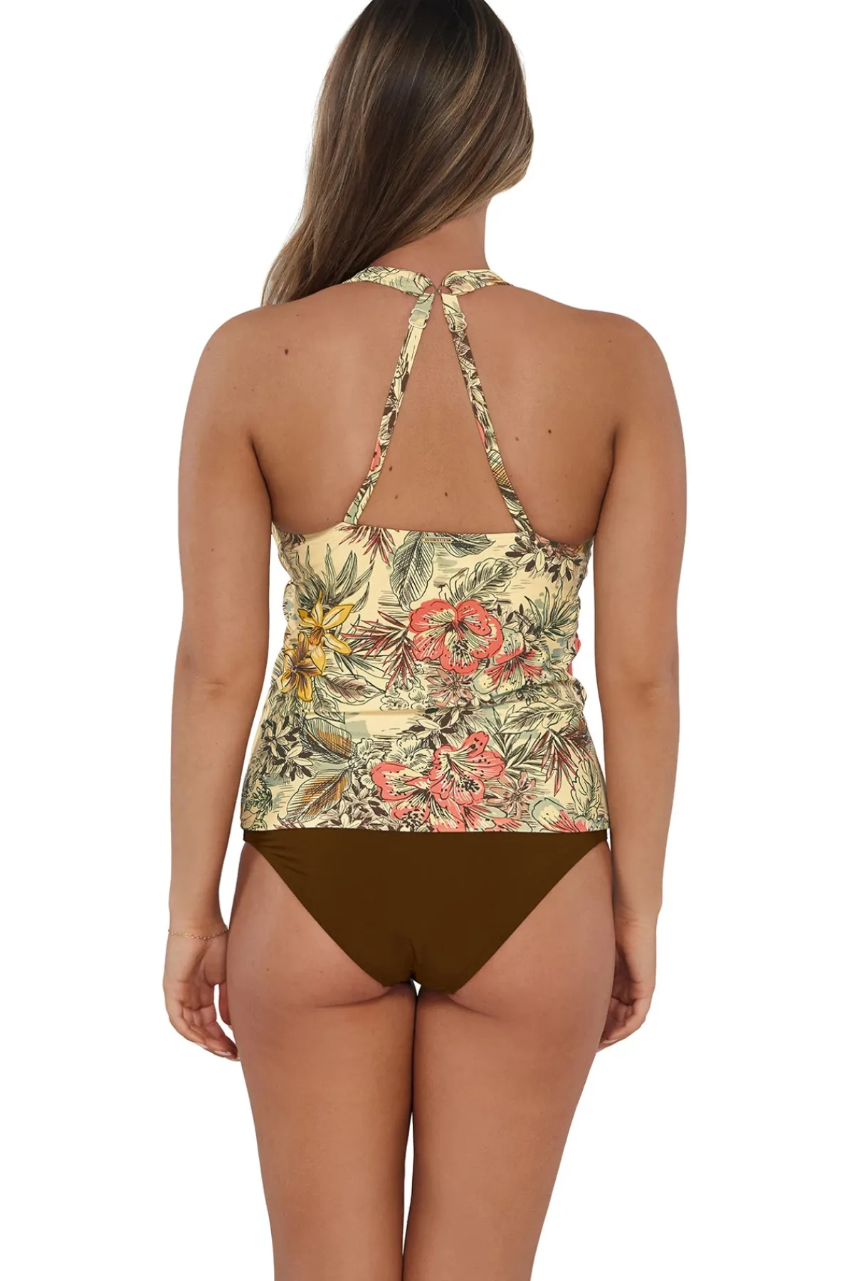 Sunsets Tank|Tankinis-Elsie Underwire Tankini Top (E-H Cup)