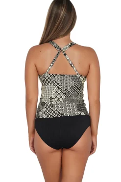 Sunsets Tank|Tankinis-Elsie Underwire Tankini Top (E-H Cup)