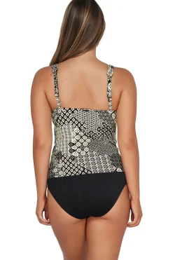 Sunsets Tank|Tankinis-Elsie Underwire Tankini Top (E-H Cup)