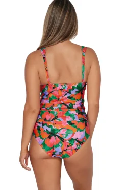 Sunsets Tank|Tankinis-Elsie Underwire Tankini Top (E-H Cup)