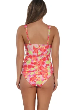 Sunsets Tank|Tankinis-Elsie Underwire Tankini Top (E-H Cup)