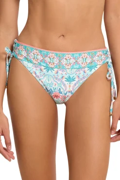 Cosita Linda Tie Side|Hipster-Embroidered Hipster Bikini Bottom